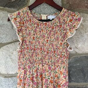 Lost + Wander Pick Me Midi Dress Size Medium